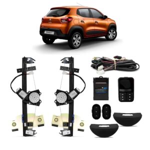 Kit Vidro Elétrico Renault Kwid 2017-2018 Dianteiro Tragial
