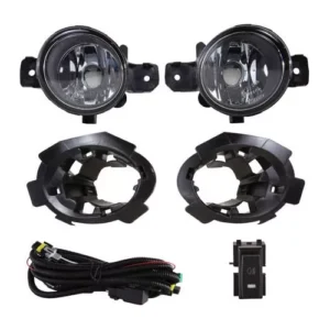 Kit Farol Milha Renault Master 2015 Á 2020 - Moldura E Botão