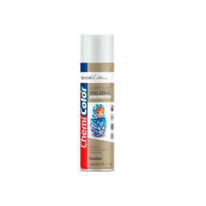 TINTA SPRAY USO GERAL VERNIZ INCOLOR BRILHANTE 400ML/250G CHEMICOLOR (REF 680117)