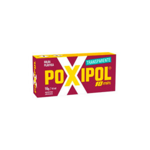 POXIPOL - TRANSPARENTE - 16G/14 ML (REF 756)