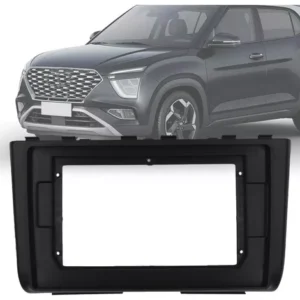 Moldura 10pol Hyundai Creta 2din Preto Fosco - Expex