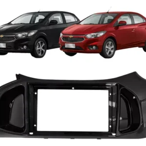 Moldura 9pol Onix 2012 a 2019 Onix Joy 2019 Prisma G2 2013 a 2019