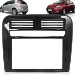 Moldura Painel Fiat Punto 2008 A 2012 Black Piano Fiamon