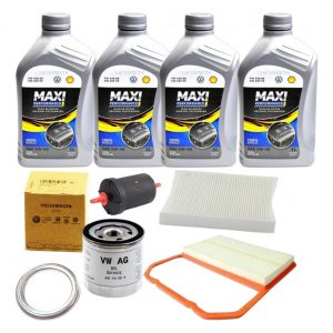 Kit Revisão +filtros Polo Virtus 3 Cilindros Mpi Original Vw