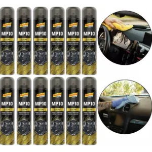 Kit 12x Silicone Spray Mundial Prime 300 Ml Mp10 Tutti Frutt
