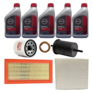 Kit Revisao Oleo 5w30 E Filtros March Versa 1.6 Ate 2014
