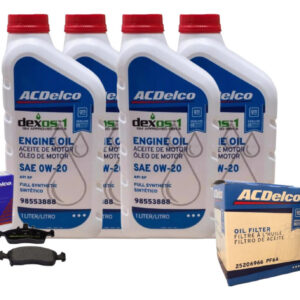 Kit Troca De Óleo 0w20 Dexos E Filtro De Óleo + Pastilha Oni