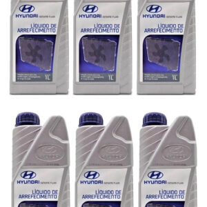 6 Litros Aditivo Liquido Arrefecimento Hyundai Original