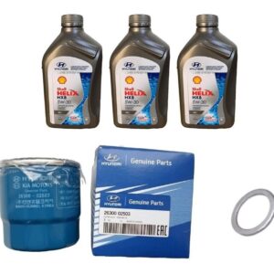Kit Troca De Óleo Hyundai Hb20 1.0 12v 2013 A 2019